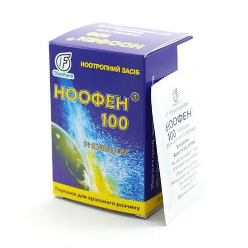 Ноофен 100мг-1г пак №15