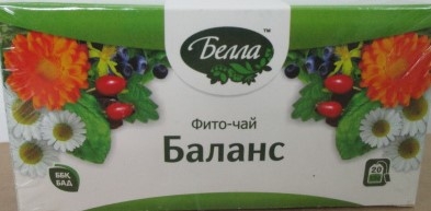 Балланс фито чай1,5мг №20  Белла