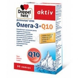 Доппельгерц Актив Омега-3+Q10 кпс №30