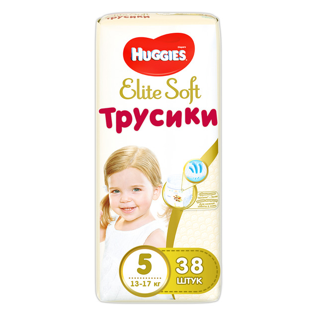 Подгузники Huggies Pants XL (5) Mega Elite Soft №1 (38)