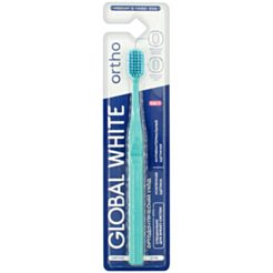 Global White Зубная Щетка Ortho Medium & Hard