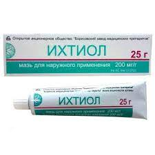 Ихтиоловая 20% мазь 25г (Борисов)