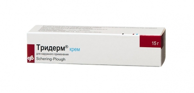 Тридерм крем 15г