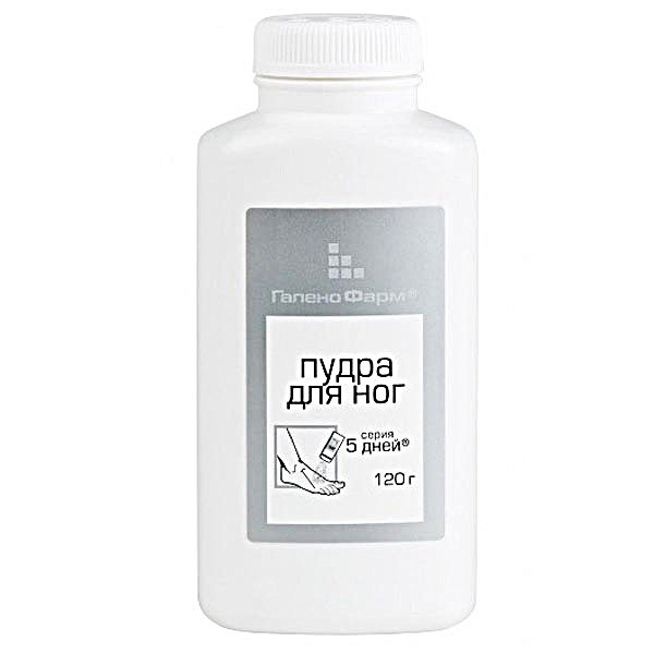 5-дней тальк для ног 120г