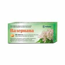 Валериана 30мг тб №20 (100)
