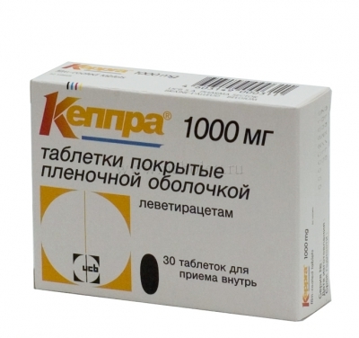 Кеппра 1000мг тб №30