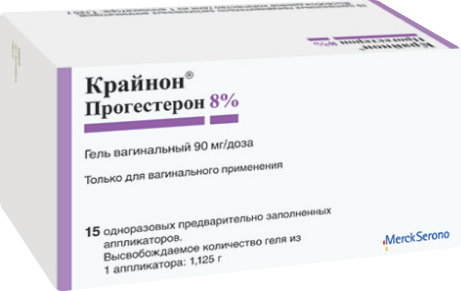 Крайнон 8% вагин.гель с аппликатором 1,125г доз №1 (15)
