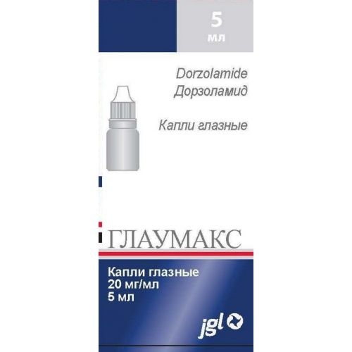 Глаумакс капли глазные 20мг/мл-5мл