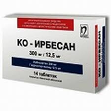 Ко-Ирбесан 300мг-12,5мг тб №14
