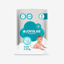 Подгузники Lovular Hot Wind S (4-8кг) №1 (62)