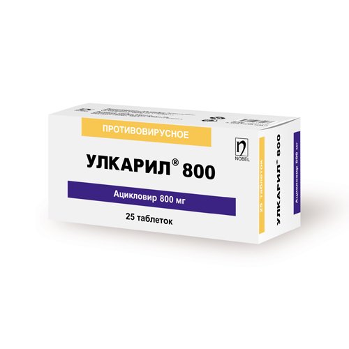 Улкарил 800мг тб №25