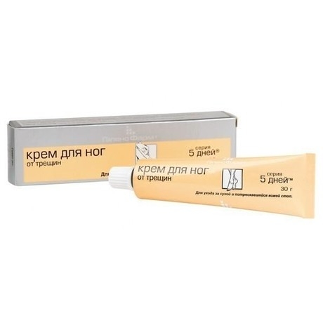 5-дней крем для ног от трещин 35г