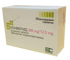 Конверид 300 мг/125 мг тб №30