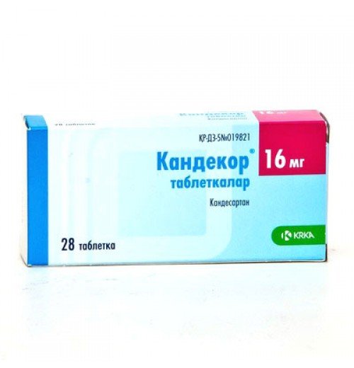 Кандекор 16мг тб №28