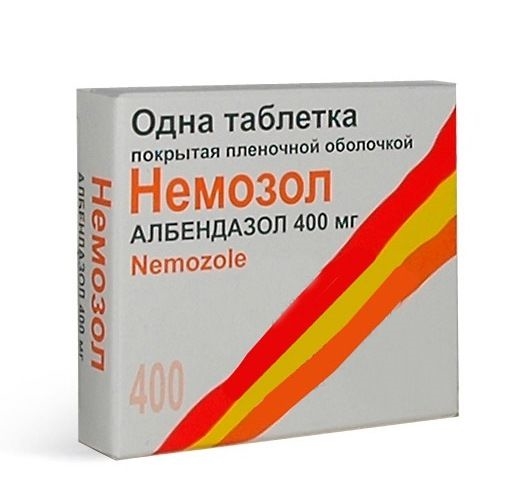 Немозол 400мг тб № 1