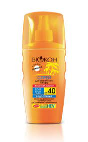Биокон солнцезащитная серия спрей  SPF-40 160мл