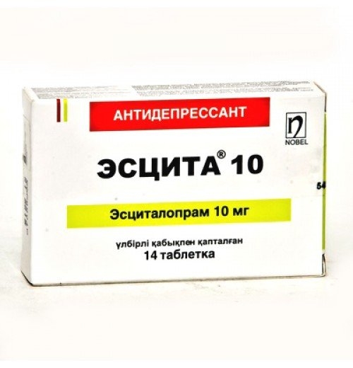 Эсцита 10мг тб №14