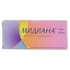 Мидиана 3мг-0,03мг тб №21