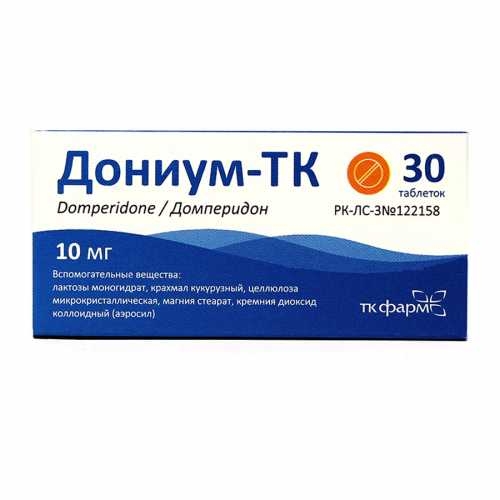 Дониум-ТК таб10мг №30