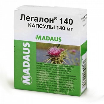Легалон 140мг кпс №60