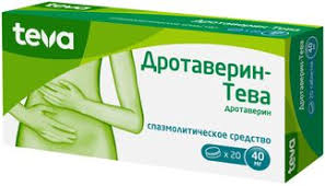 Дротаверина-Тева 40мг тб №20