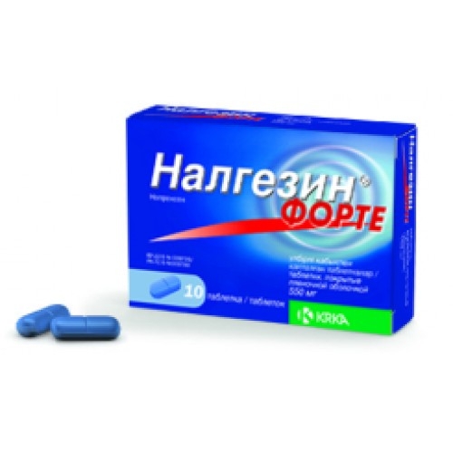 Налгезин форте 550мг тб №10