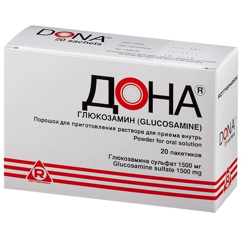 Дона 1500мг пак №20