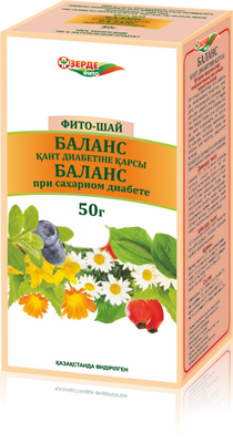 Баланс при сахарном диабете фито-чай 50г