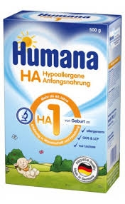 Хумана Пре H 1 молочная смесь (0-6мес) 600г