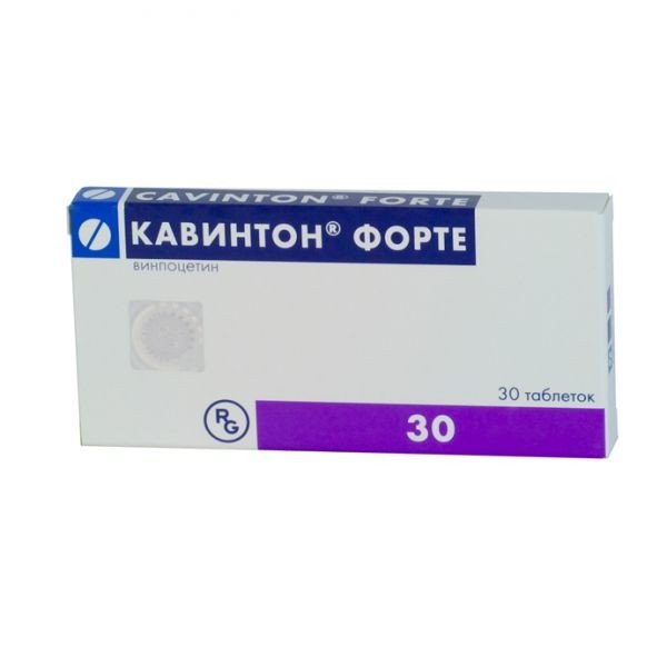 Кавинтон форте 10мг тб №30