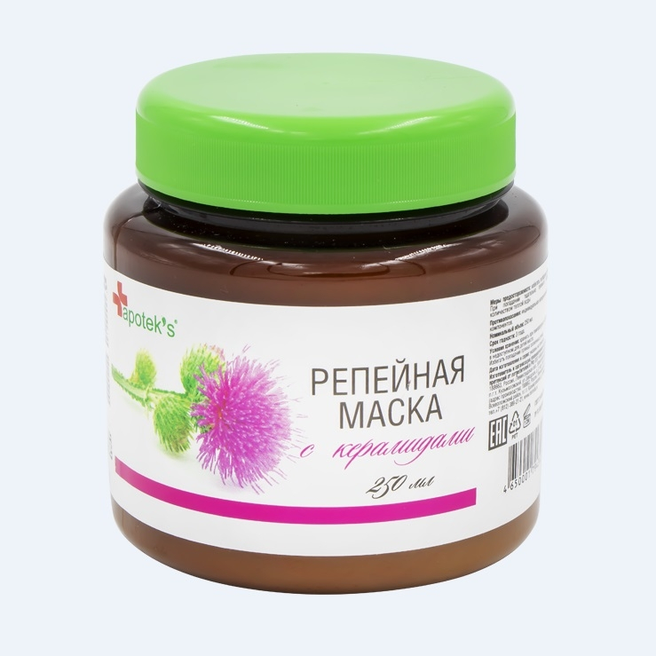 Аротек*s Маска для волос Репейная с керамидами 250мл