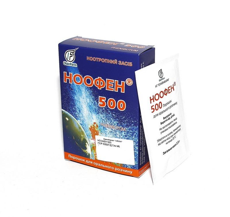 Ноофен 500мг-2,5г пак №5