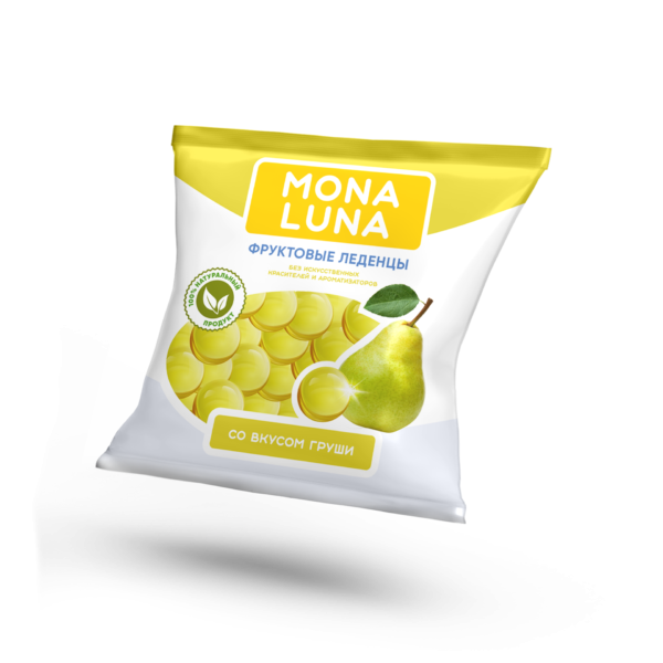 Витамин С+ Цинк Карамель леденцовая Mona Luna Груша 14г