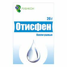 Отисфен капли ушные фл 20г