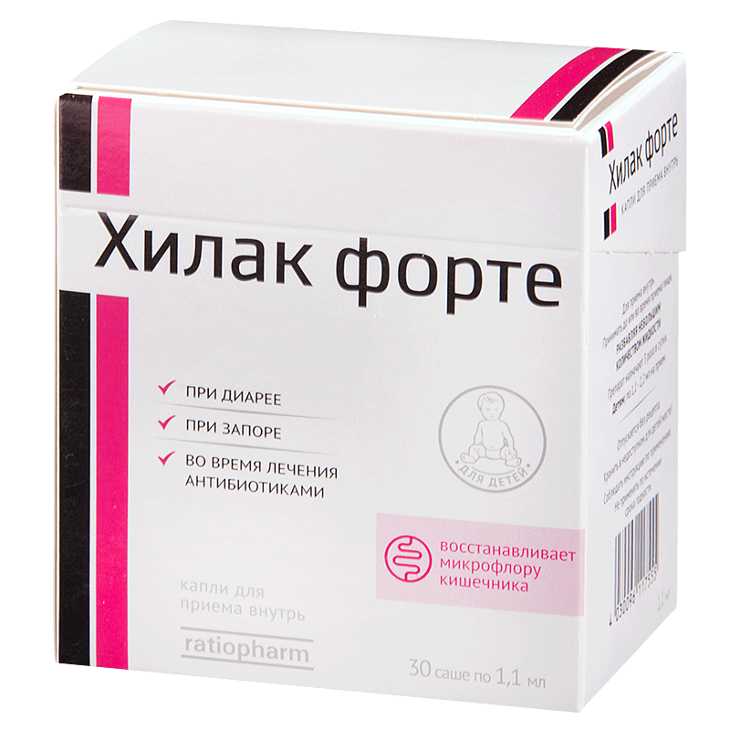 Хилак форте 1,1мл саше №30
