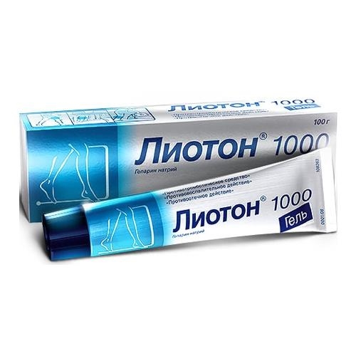 Лиотон 1000 гель 100г