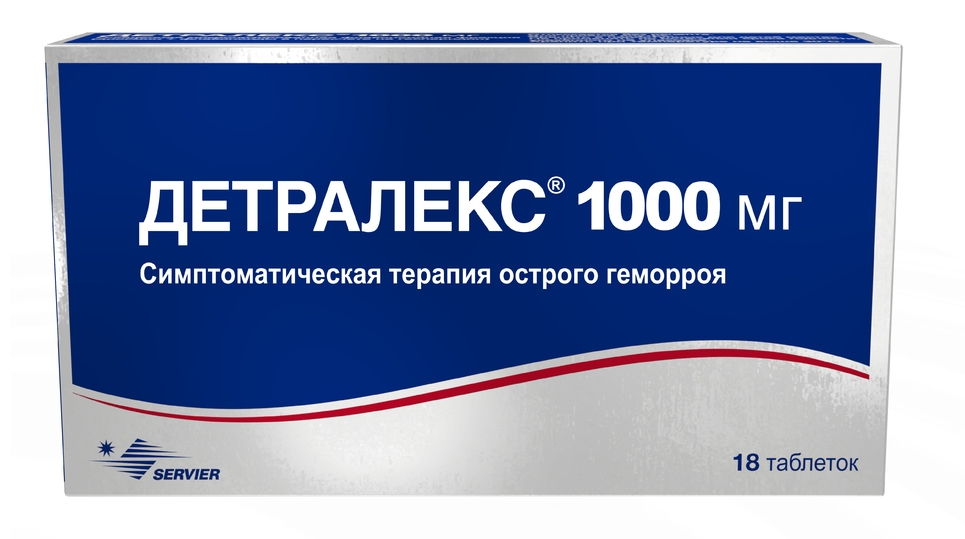 Детралекс 1000мг тб №18