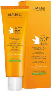 Бабе Крем солнцезащитный для лица SPF50+ 50мл