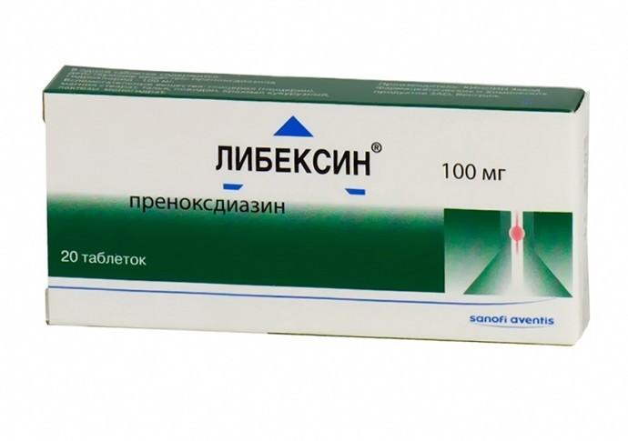 Либексин 100мг тб №20