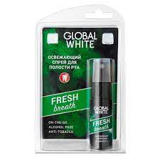 Global White Спрей освежающий для полости рта
