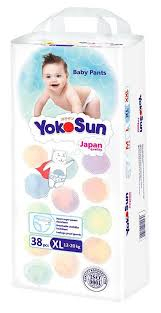 Трусики YokoSun  детские (12-20кг) XL № 38