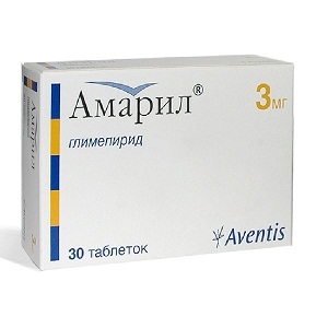 Амарил 3мг тб №30