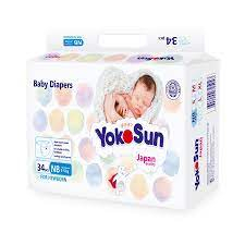 Подгузники YokoSun для новорожденных (до 5кг) Ньюборн №1 (34)