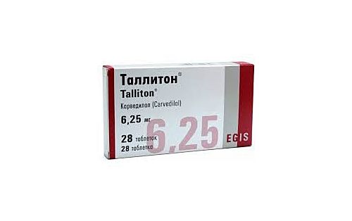 Таллитон 6,25мг тб №28