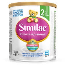 Симилак-2 гипоаллергенная молочная смесь (6-12мес) 375гг