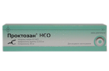 Проктозан Нео мазь 20г