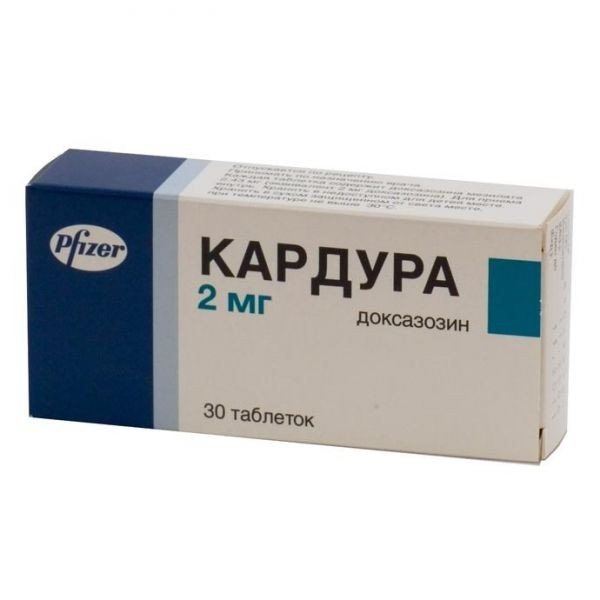 Кардура 2мг тб №30