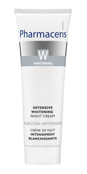Фармацерис W Крем ночной для лица осветляющий Albucin intensive 30мл