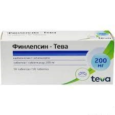 Финлепсин-Тева 200мг тб №50