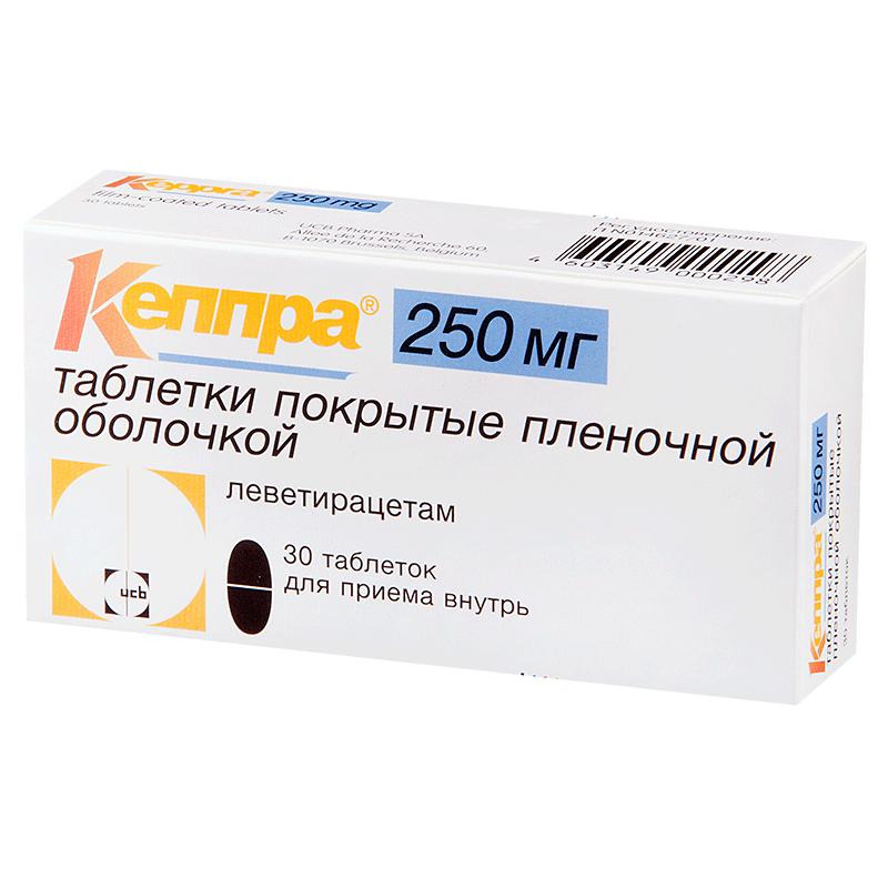 Кеппра 250мг тб №30